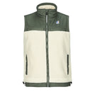 Kway Jile sans manches mixte Le Vrai 3.0 Orsetto – Ecru Kaki, Sherpa Imperméable, Mi-saison – Veste pluie Homme Femme