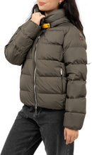 Doudoune Jinny Parajumpers Femme Vert Olive – Puffer Jacket Grand Froid Imperméable et Confortable