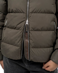 Doudoune Jinny Parajumpers Femme Vert Olive – Puffer Jacket Grand Froid Imperméable et Confortable