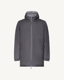 Doudoune homme Jott Amsterdam 2.0 réversible gris anthracite - Parka chaude hiver, imperméable
