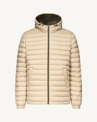 Jott Doudoune Bergen Réversible Homme Vert Army et beige  – Manteau Légère, Imperméable & Tendance | Urban Chic Boutiques