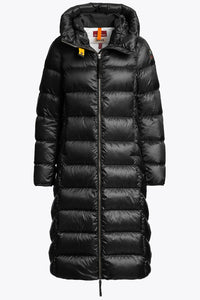 Doudoune Longue Femme Noir Parajumpers Leah – Manteau Hiver Grand Froid