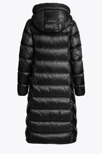 Doudoune Longue Femme Noir Parajumpers Leah – Manteau Hiver Grand Froid