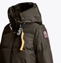 Doudoune longue femme Parajumpers Earth brown – Manteau grand froid hiver marron