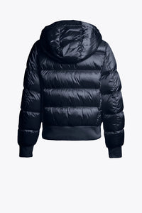 Doudoune Mariah bleu marine Parajumpers femme — Puffer jacket chaude imperméable hiver, grand froid