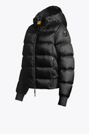 Doudoune Mariah Noir Parajumpers femme — Puffer jacket chaude imperméable hiver, grand froid