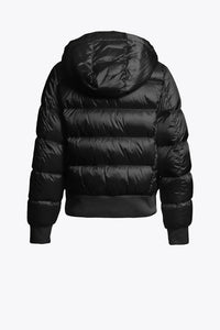 Doudoune Mariah Noir Parajumpers femme — Puffer jacket chaude imperméable hiver, grand froid