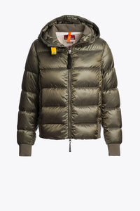 Doudoune Mariah vert olive Parajumpers femme — Puffer jacket chaude imperméable hiver, grand froid