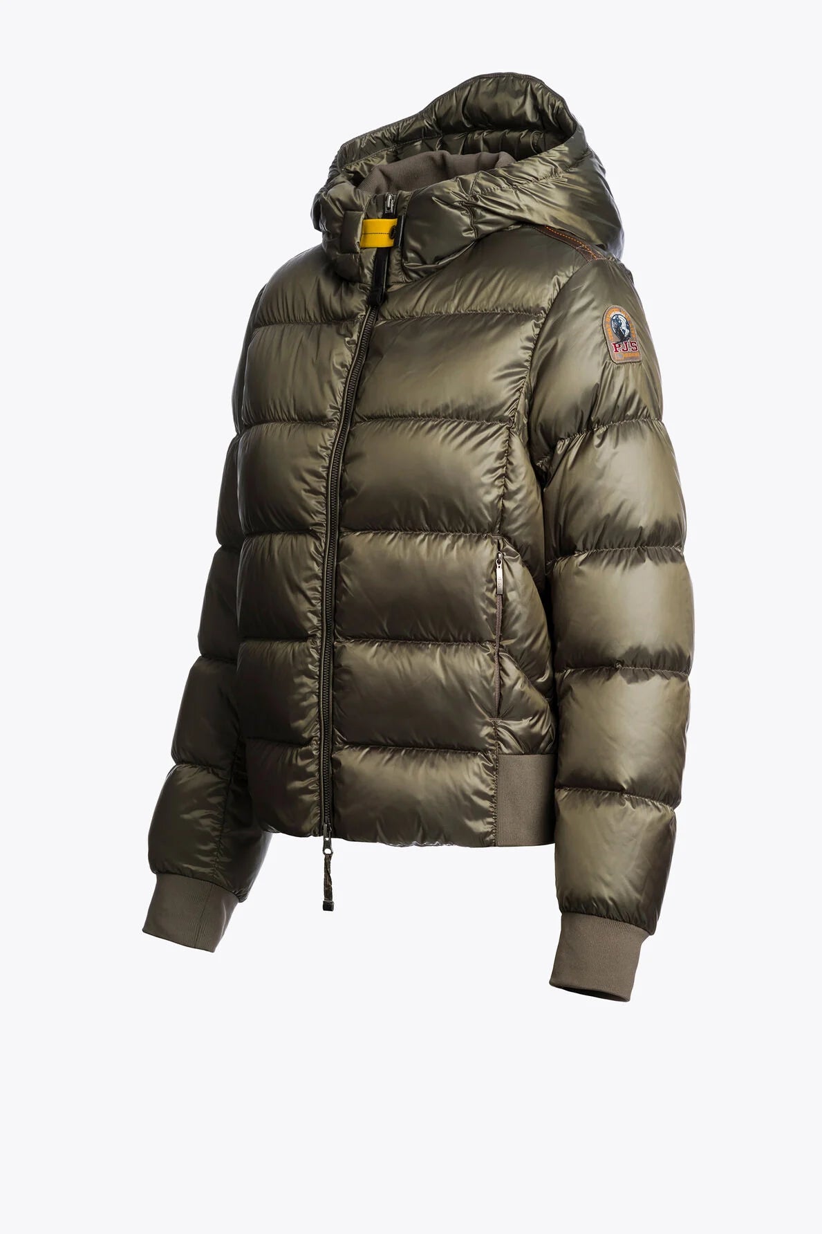 Doudoune Mariah vert olive Parajumpers femme — Puffer jacket chaude imperméable hiver, grand froid