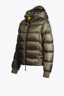 Doudoune Mariah vert olive Parajumpers femme — Puffer jacket chaude imperméable hiver, grand froid