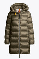 Doudoune femme vert olive Parajumpers Marion – Puffer chaude et légère, style hiver tendance