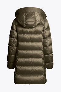 Doudoune femme vert olive Parajumpers Marion – Puffer chaude et légère, style hiver tendance