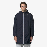 K-Way Le Vrai 4.0 Eiffel Orsetto Mixte – Imperméable Bleu Marine Capuche Confort Hiver