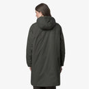 K-Way Le Vrai 4.0 Eiffel Orsetto Mixte Green Blackish – Veste Imperméable Chaude Homme & Femme