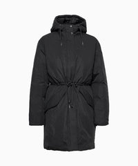 Parka Longue Samsoe & Samsoe Noire Femme - Doudoune Hiver Chaude