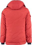 Parka homme rouge brique – Kaituna NZA | Doudoune chaude et coupe-vent, Urban Chic