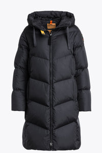 Doudoune Femme Parajumpers Rindou Pencil – Manteau Grand Froid, Capuche, Durable, Noir | Urban Chic Boutiques