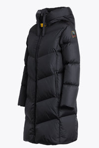 Doudoune Femme Parajumpers Rindou Pencil – Manteau Grand Froid, Capuche, Durable, Noir | Urban Chic Boutiques