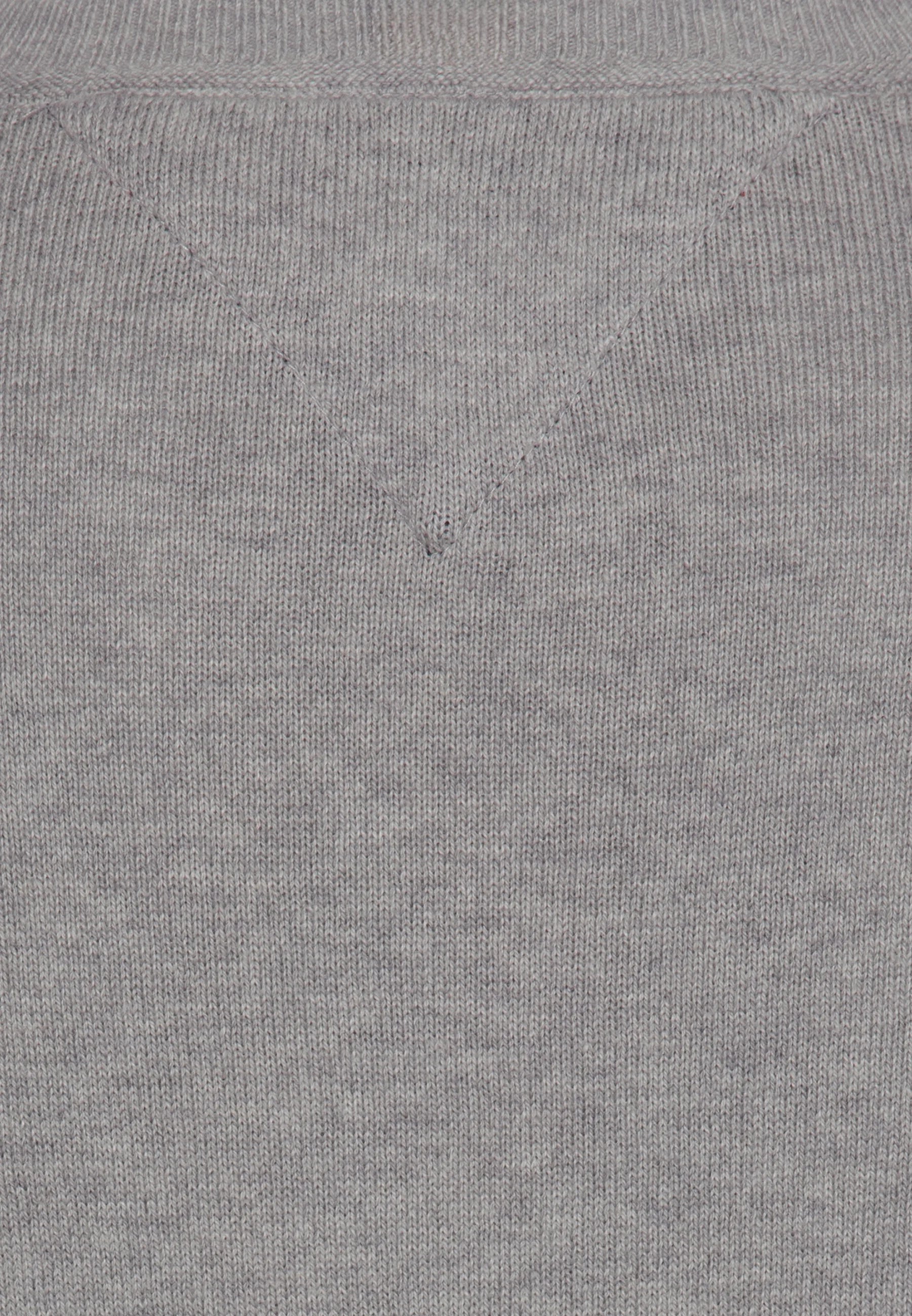 Pull col V Tommy Hilfiger homme gris foncé – Maille coton élégante | Urban Chic Boutique