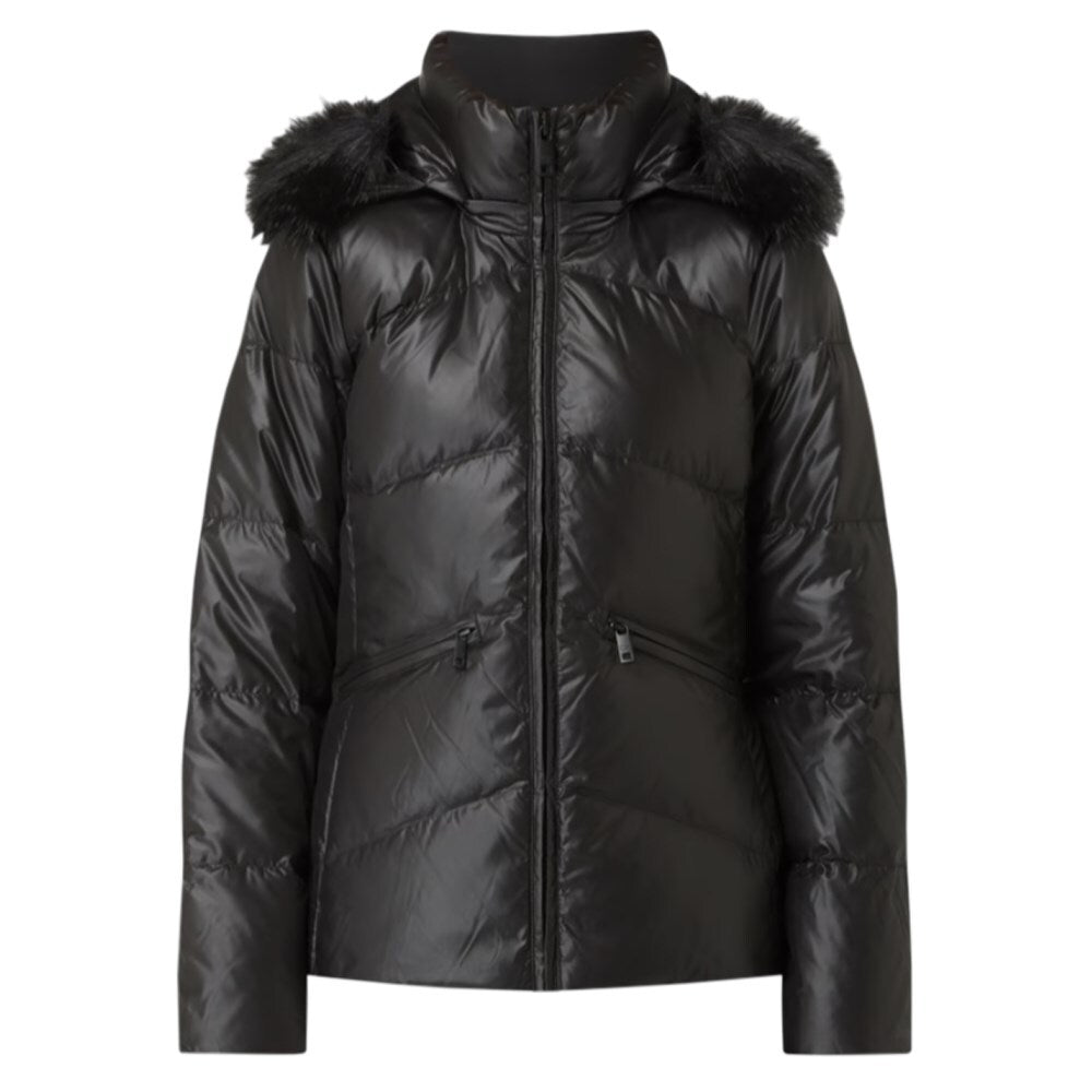 Doudoune femme Noir Calvin Klein – Manteau chaud élégant, protection grand froid