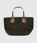 Sac Tokyo II raphia naturel - Cabas artisanal femme fait main Madagascar
