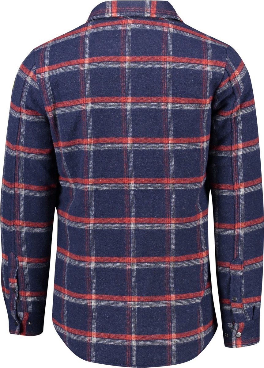 Surchemise homme bleu marine NZA – Laine, style urbain, confortable, mode automne hiver