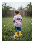 K-Way WARM Enfant Rose Pâle – Imperméable Coupe-Vent Fille et Garçon