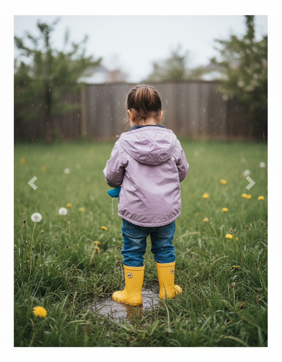 K-Way WARM Enfant Rose Pâle – Imperméable Coupe-Vent Fille et Garçon