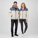 Kway le vrai 3.0 Jildaz Orsetto Blue Jeans – Veste imperméable mixte, coupe-vent, sherpa, confortable | Urban Chic Boutiques