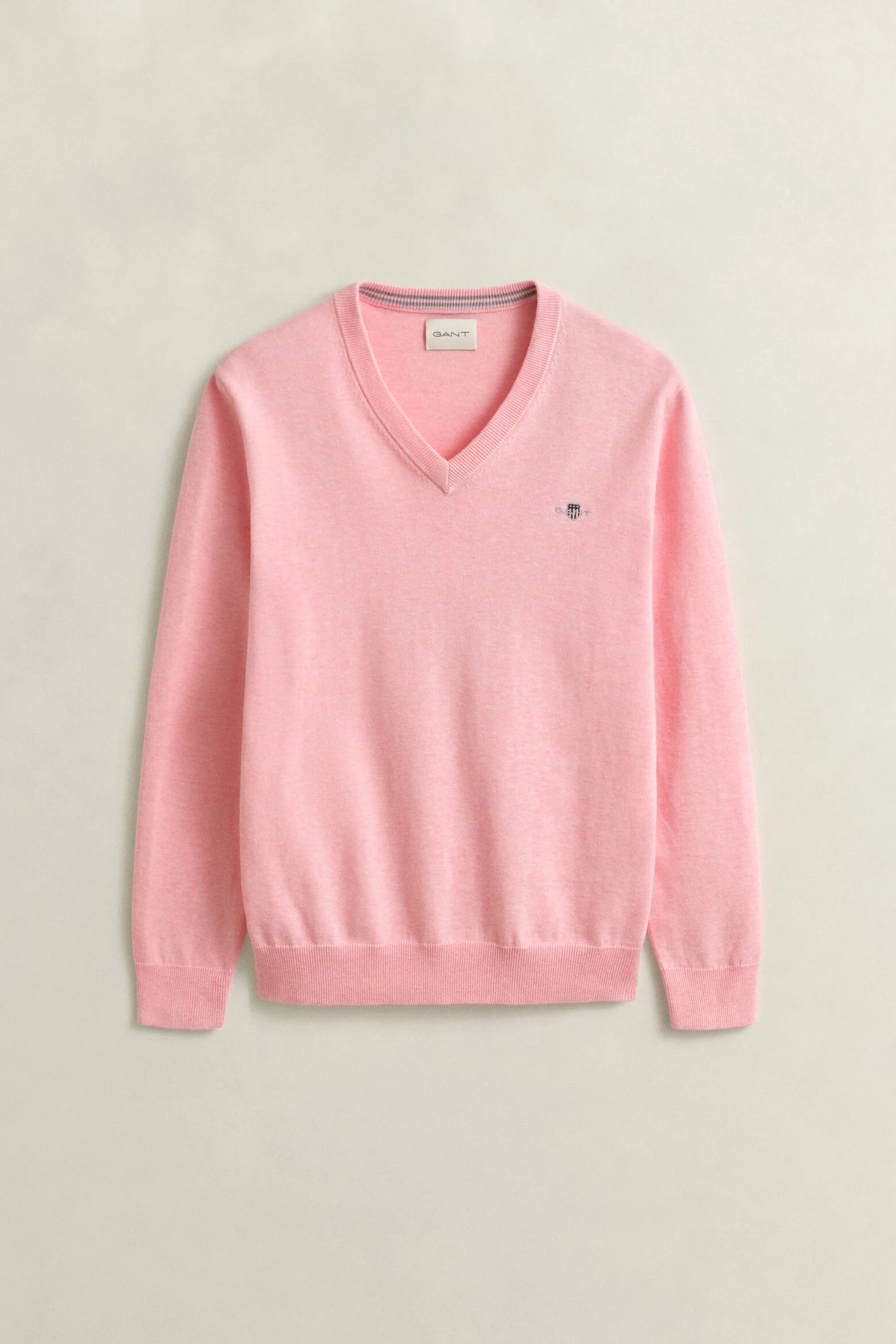 Pull en coton col en V homme élégant et confortable - Plusieurs coloris - Gant