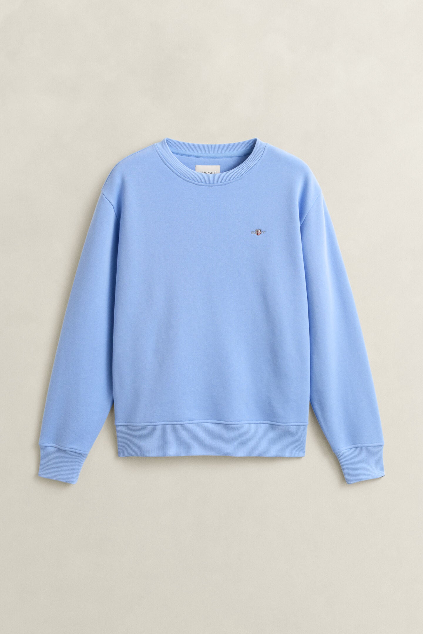 Sweat-shirt col rond Shield en coton – Gant
