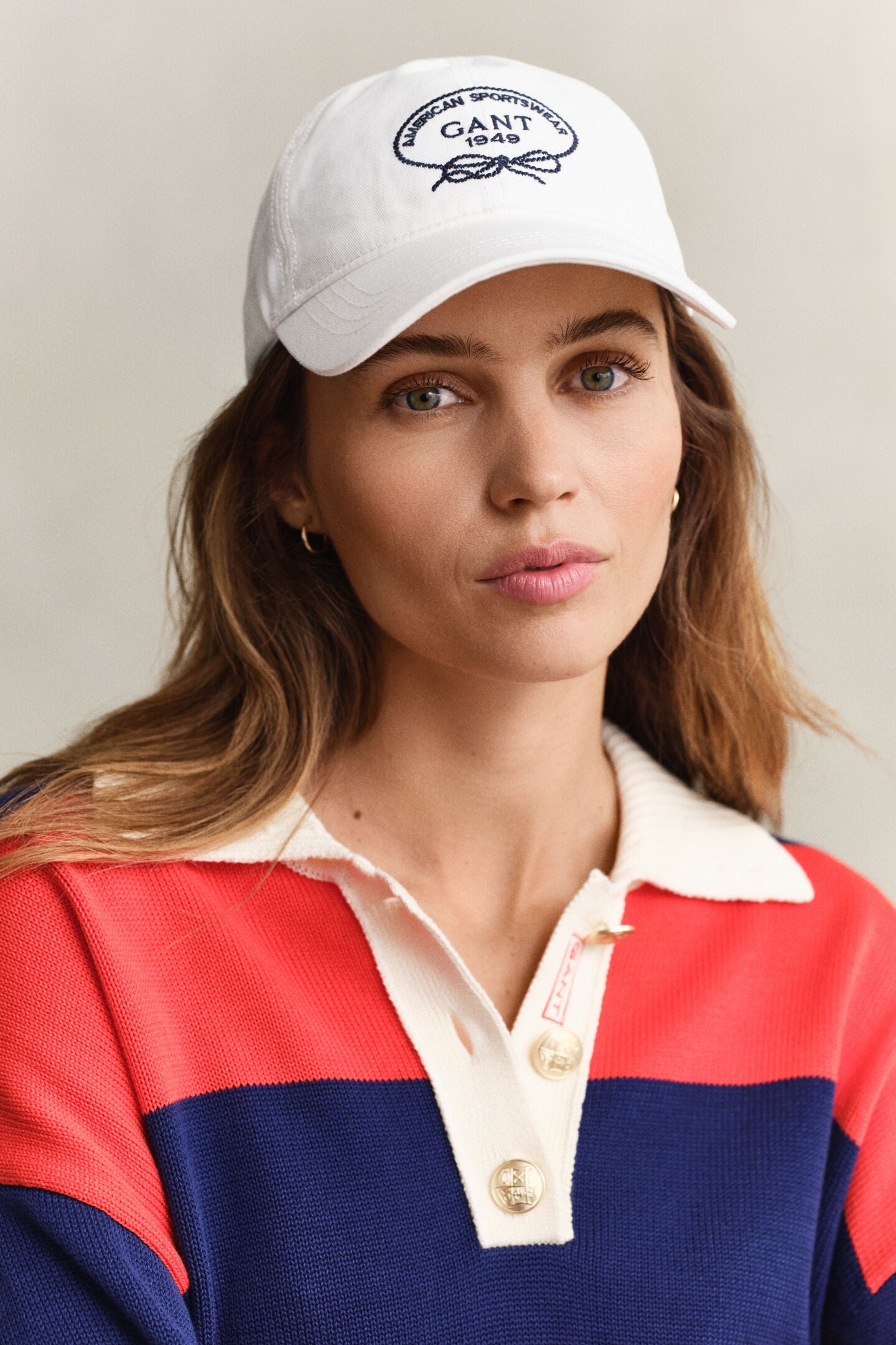 Casquette en sergé de coton Graphic beige - Style casual premium – Gant
