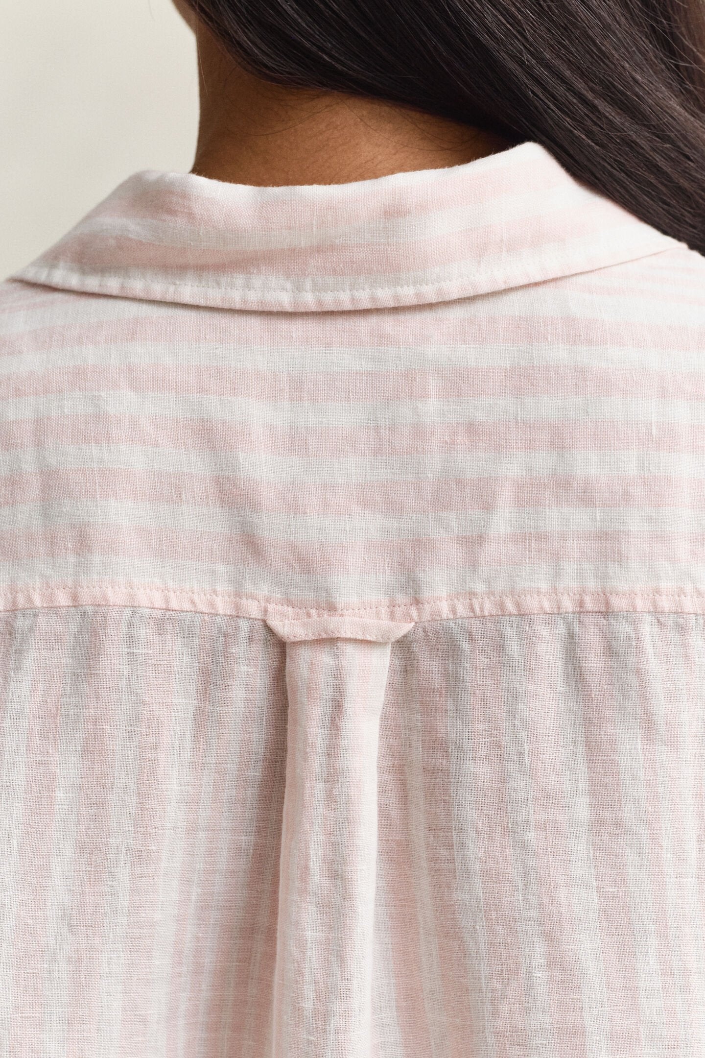 Chemise relaxed fit en lin à rayures femme – Élégance naturelle et confort - Gant