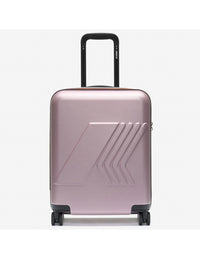 Valise Cabine K-Way Rose Polycarbonate  - Bagages Légers Voyage