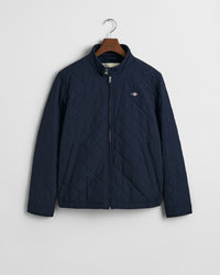 Veste matelassée homme bleu marine Gant | Quilted Windcheater | Vestes bomber hiver mi-saison