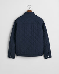 Veste matelassée homme bleu marine Gant | Quilted Windcheater | Vestes bomber hiver mi-saison