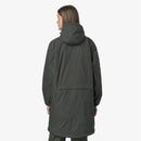 K-Way Le Vrai 4.0 Warm Eiffel Green Blackish Mixte – Veste imperméable coupe-vent unisexe, Automne/Hiver
